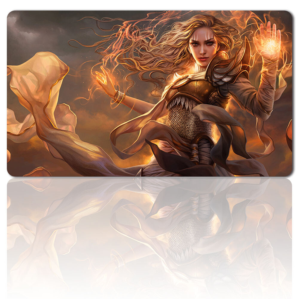 SERRA THE BENEVOLENT - Board Game MTG Playmat Games Mousepad Play