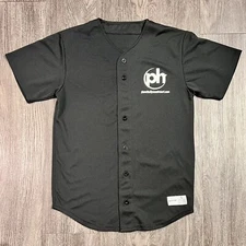 Planet Hollywood Las Vegas Baseball Jersey Men’s S Black Sport Tek Souvenir