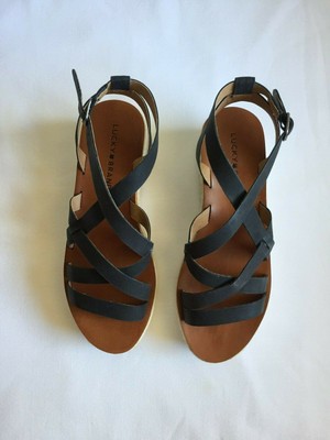 lucky brand jenepper platform wedge sandal