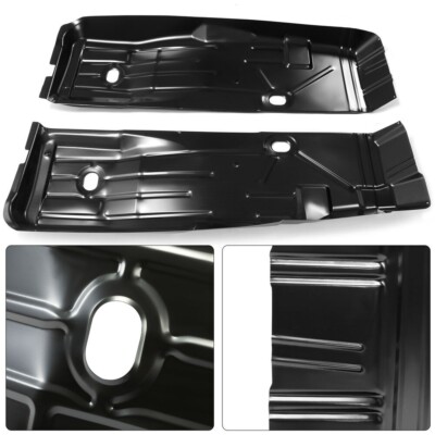 Pair Full Length Front Floor Pan Rust Repair For Camaro Firebird 67 68 69 Steel