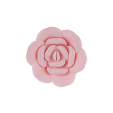 Mega Crafts - 8" Handmade Paper Pedal Flower - Pink, 1PC