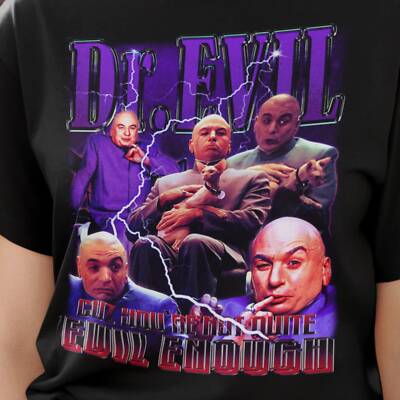 Dr. Evil Austin Powers Shirt, Dr. Evil Shirt, Dr. Evil Tshirt new design casual
