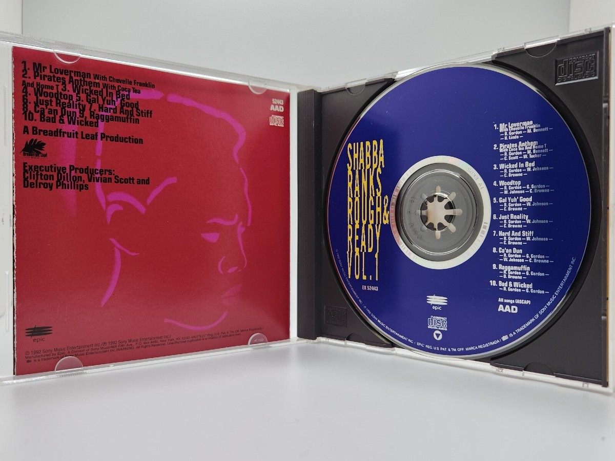 Rough & Ready, Vol. 1 by Shabba Ranks (CD, Jul-1992, Epic