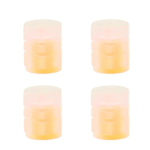 4pcs Glow In The Dark Car Tire Valve Caps Wheel Tyre Rim Stem Cover Accessories - Picture 9 of 9