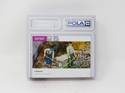 Pola G 331507 Farmers Field Hands Workers Men Blue Collar People Figure Set
