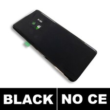 For Samsung Galaxy S9 Battery Rear Cover Glass Back Cover with Lens Black