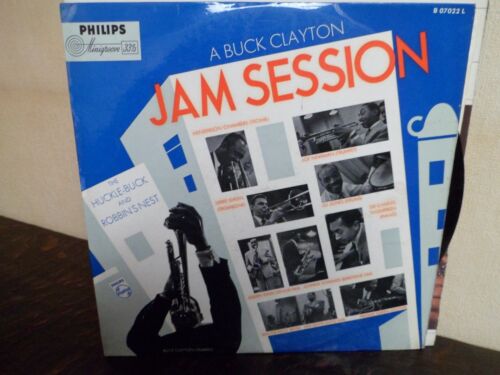LP - BUCK CLAYTON - Jam Session - EX+/NM - PHILIPS - B 07022 L - HOLLAND - Afbeelding 1 van 2