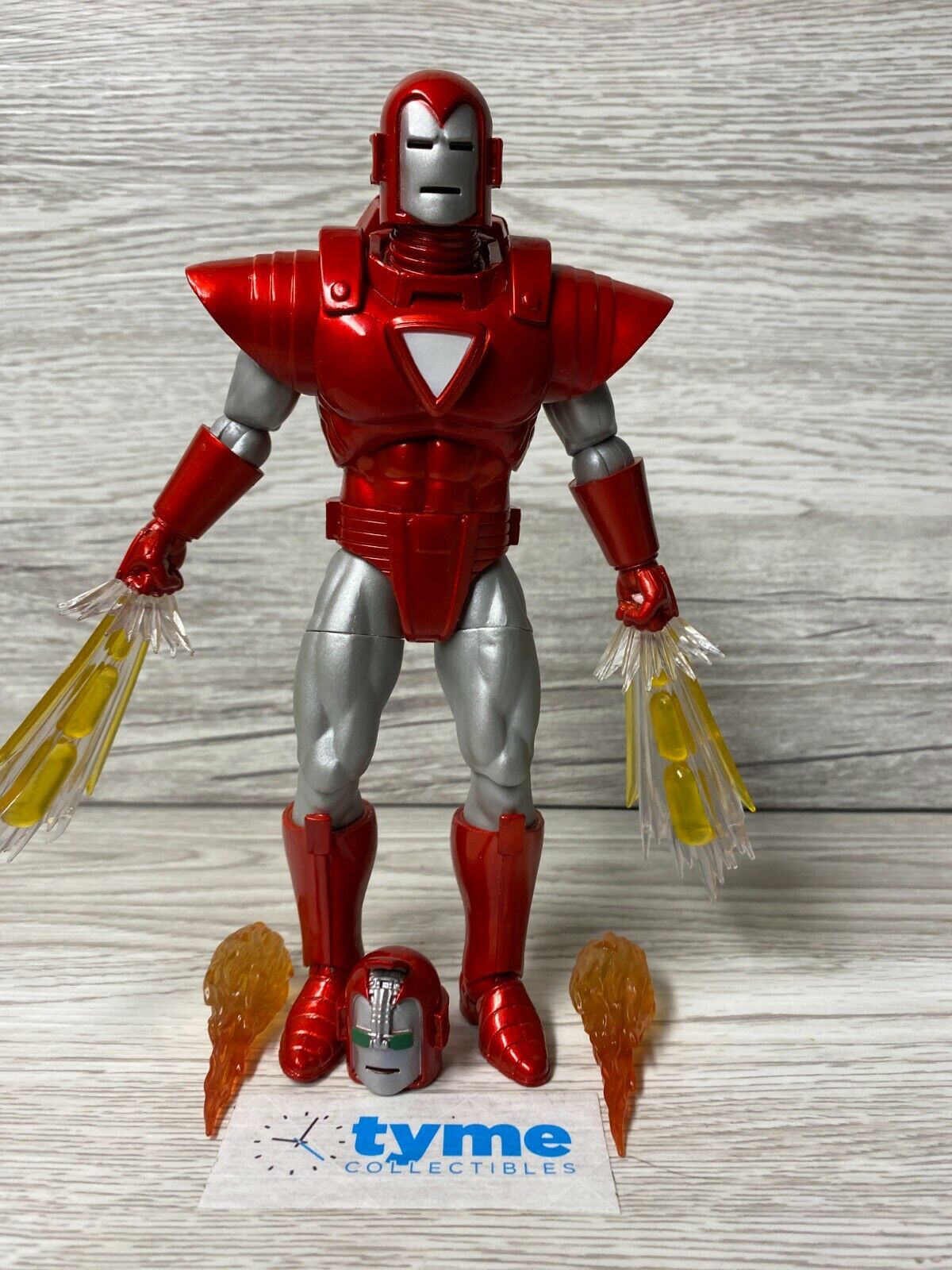 Marvel Diamond Select Exclusive Legends SILVER CENTURION Iron Man  7" Figure