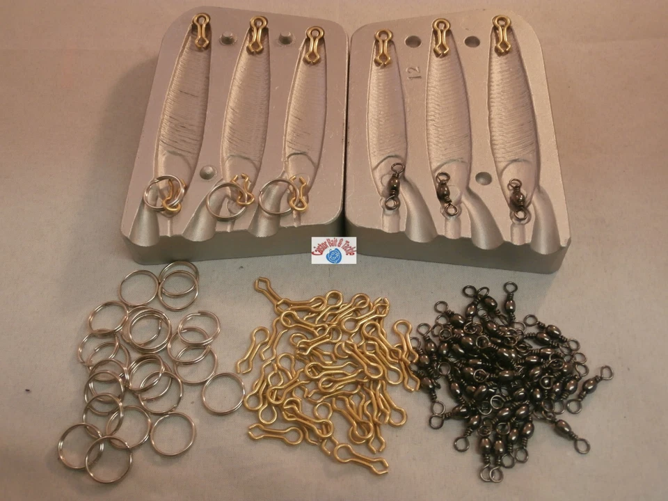 Mackerel Spinners Lures Pirk Fishing Aluminium  Mould 30-40-60g cod wreck lead - Image 2 of 4