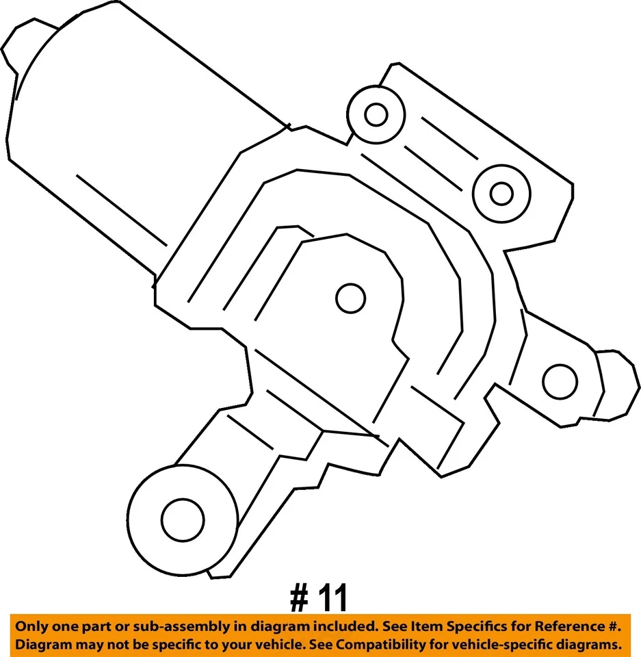 Motor limpiaparabrisas usado se adapta a: Nissan Nv 2500 2020 grado B Foto 4 de 4