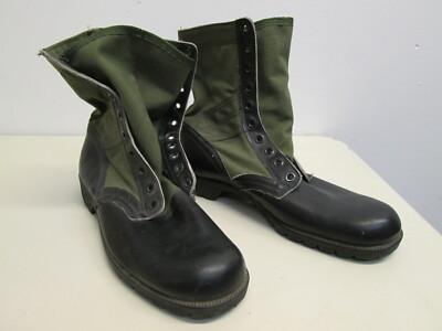 US ARMY Vietnam Era Hot weather Jungle boots 1968 vtg 13XN 
