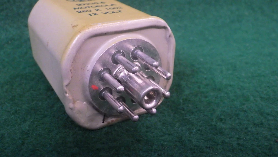 NOS Vintage RBM Motorola Octal Relay 22230-6 12V 280k 1002 Foto 4 de 4