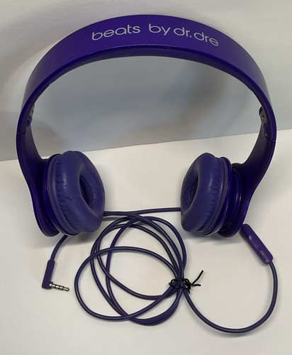 Auriculares Sobre la Oreja Beats by Dr. Dre “Solo” HD Púrpura Usados Probados - Imagen 8 de 13