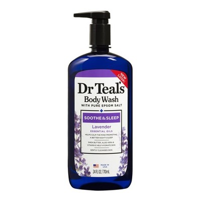 Pure Epsom Salt Body Wash Soother & Moisturize With Lavender 24 Ounce (04158-...