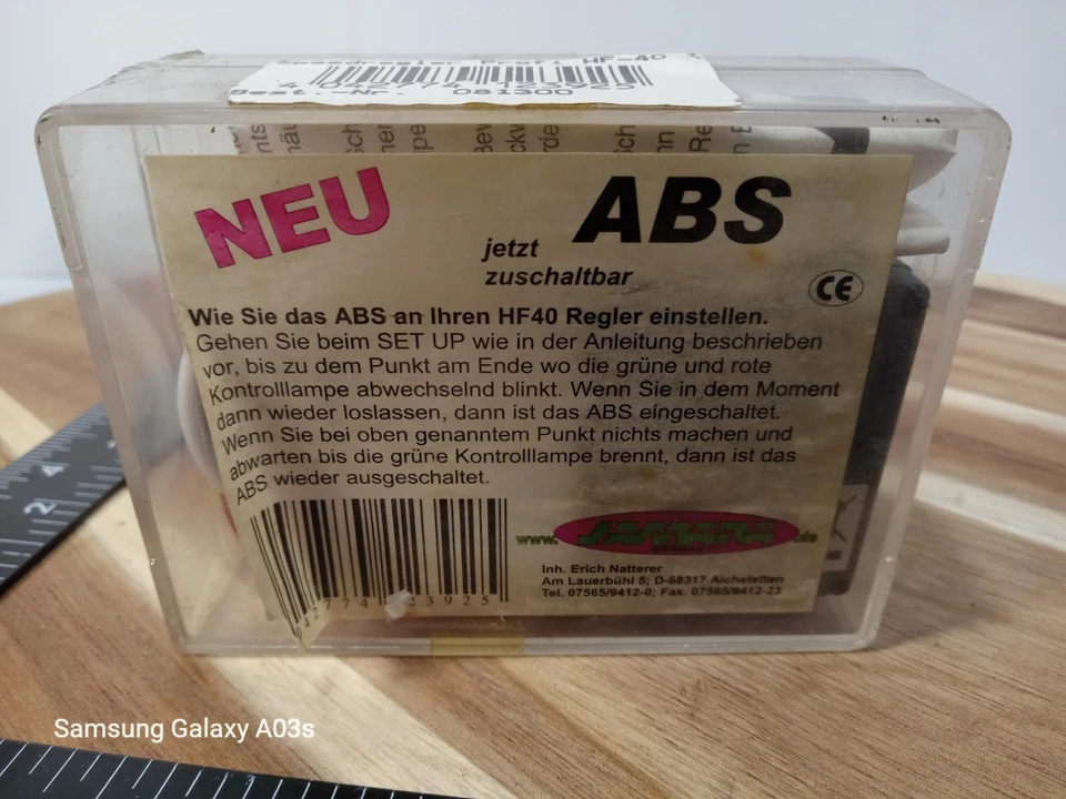 Speedregler Profi HF-40 I Electronic Speed Controller - Image 3 of 3