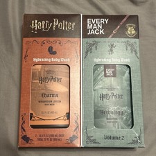 Every Man Jack Harry Potter Hydrating Body Wash Vol 1 2 Set 13.5oz Each NEW