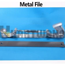 14" Length Adjustable Body File Holder with 10 Teeth Flat Body File lead solder