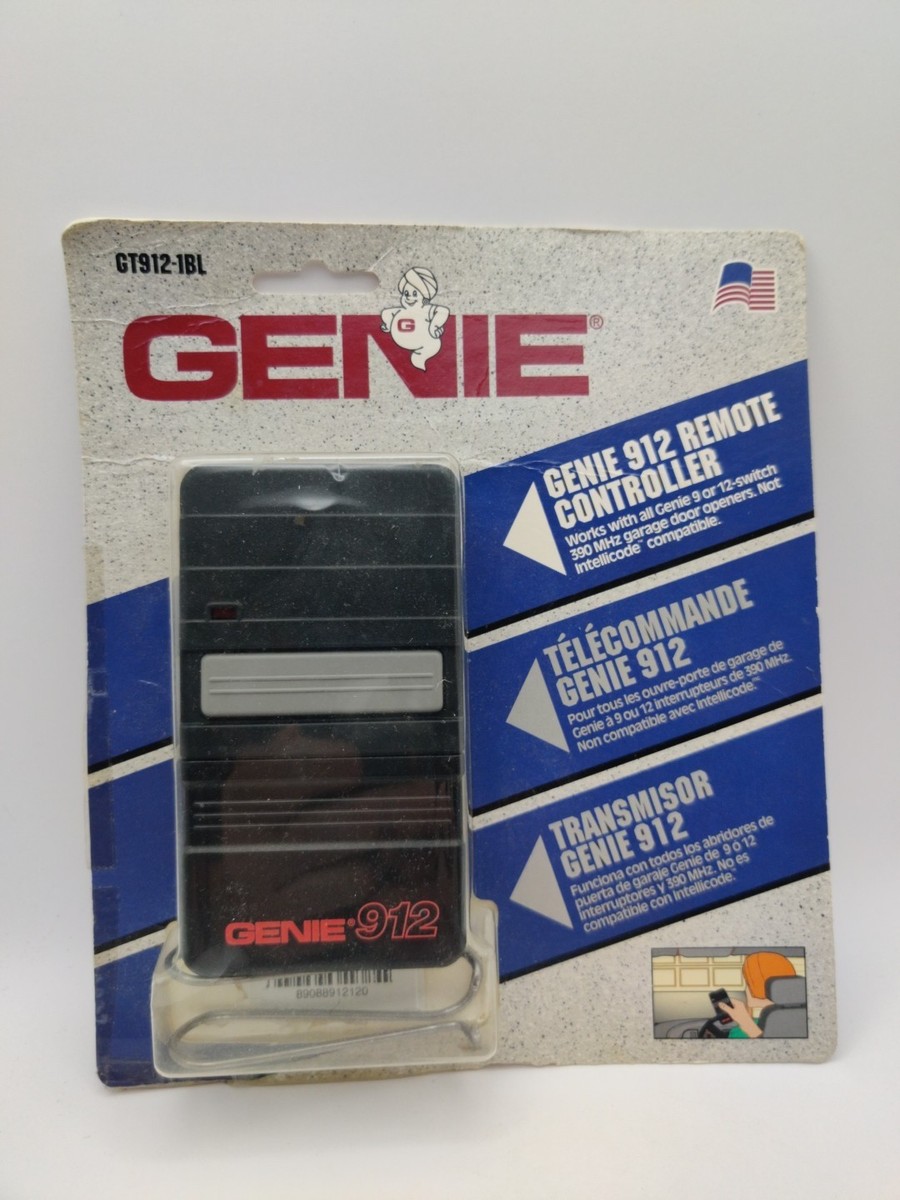 Vintage OEM Genie 912 Remote Control GT912-1BL Garage Door