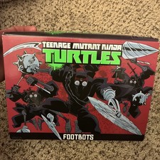Teenage Mutant Ninja Turtles Footbots Action Figure Set NECA Nickelodeon New
