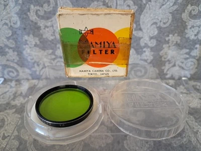 BOXED MAMIYA 40.5mm YG YELLOW/GREEN Vintage Filter In Original Case - Image 1 of 4