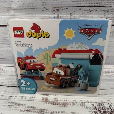 LEGO Duplo Disney Cars Set #10996 - Lightning McQueen Mater s Car Wash Complete