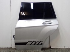T&uuml;r Mercedes-Benz X204 Hinten Links Silber Komplett Door Porta Porte