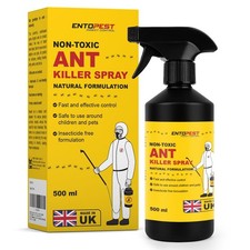 Entopest Non-Toxic Ant Killer Spray – Pet Safe Eco-Friendly Insect Control 500ml