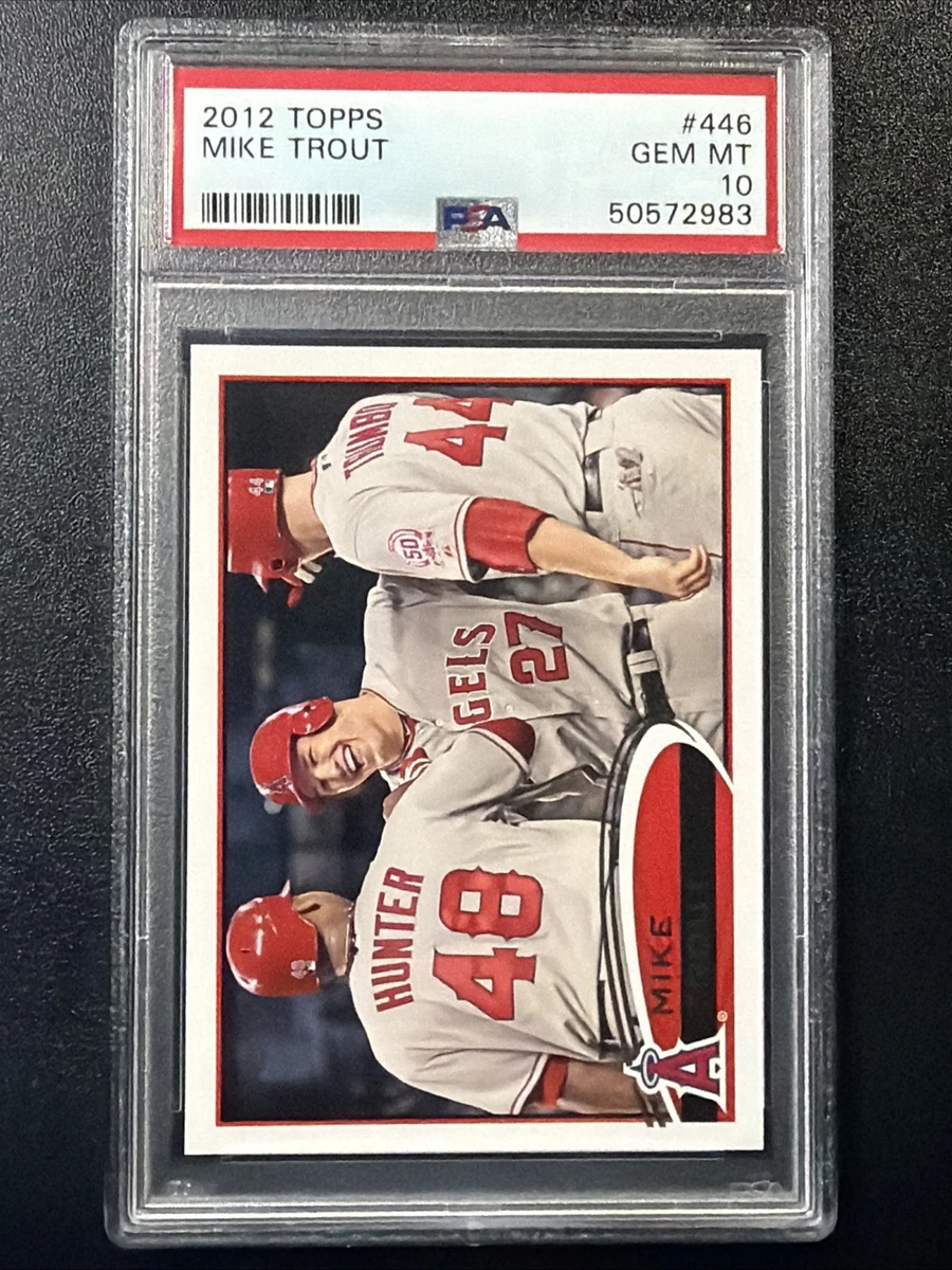 2012 Topps Chrome Mike Trout 10枚限定直筆サイン Topps Mike Trout
