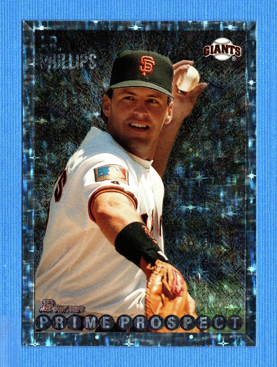 1995 Bowman #247 J.R. Phillips Foil San Francisco Giants