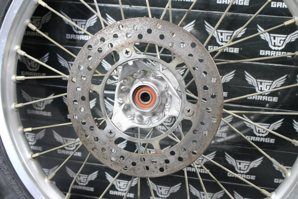 Suzuki RM85 2003 OEM 17" X 1,40" rueda delantera buje 54111-02B42 55311-02B00 Foto 2 de 4