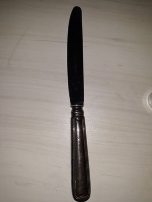 Robbe & Berking Alt-Faden Silverplate Dessert Knife  