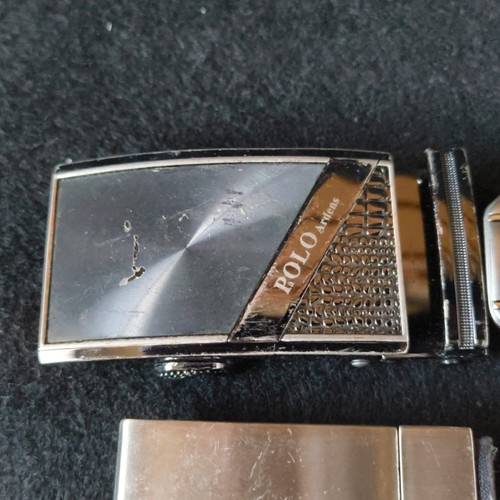 Used, POLO, renoma, Dior, Calvin Klein, RM, Burberry, belt buckle set-h0807-2 - Picture 2 of 16