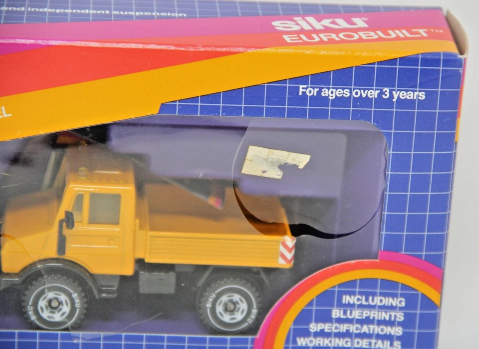 Vintage SIKU Eurobuilt Unimog Snow Plow #2212 Super Rare New In Box West Germany - Image 3 of 4