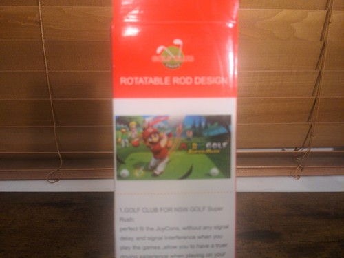 EJGAME Golf Club Controller Hand Grips Replace Switch Mario Golf Super Rush Red - Picture 4 of 5