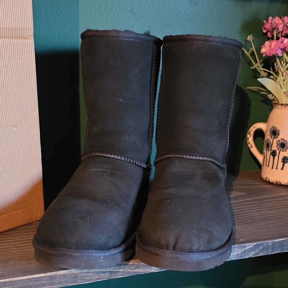 Black UGG W Width Boots for Women for sale | eBay