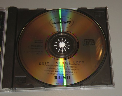 Rush - Exit...Stage Left (CD, Mercury Records) 822 551-2 M-1 - Picture 4 of 4