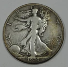 Photo of a 1920-D Walking Liberty Half Dollar from an eBay listing that sold on Jul 16, 2026