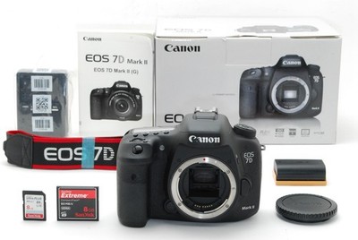 [Fast NEUWERTIG] Canon EOS 7D Mark II 20.2MP Digitale Spiegelreflexkamera...