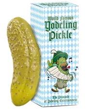Yodeling Pickle Novelty Gift - Fun Musical Toy for Friends, Family, and Office
