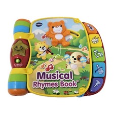 VTech 80166700 Musical Rhymes Educational Book for Babies