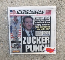 NEW YORK POST - THURSDAY FEBRUARY 19, 2026 (USA WOMENS HOCKEY WINS OLYMPIC GOLD)