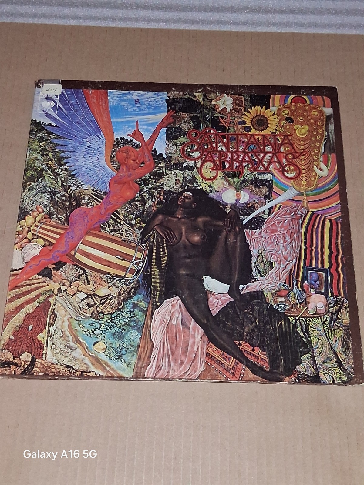 Santana Abraxas Vinyl LP Vintage 1970 Gatefold Original Press Columbia KC 30130