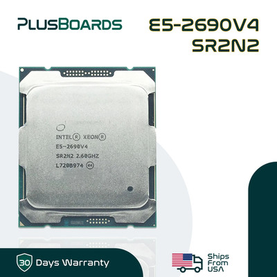 Intel Xeon E5-2690 v4 2.6GHz 14 Core 28 Threads 35 MB LGA 2011 x99 CPU Processor