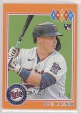 2022 Topps Brooklyn Collection Orange 21/25 Jose Miranda #32 0w33