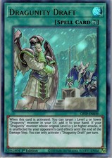 Dragunity Draft Ultra Rare Ghosts From the Past GFTP-EN039 LP-NM