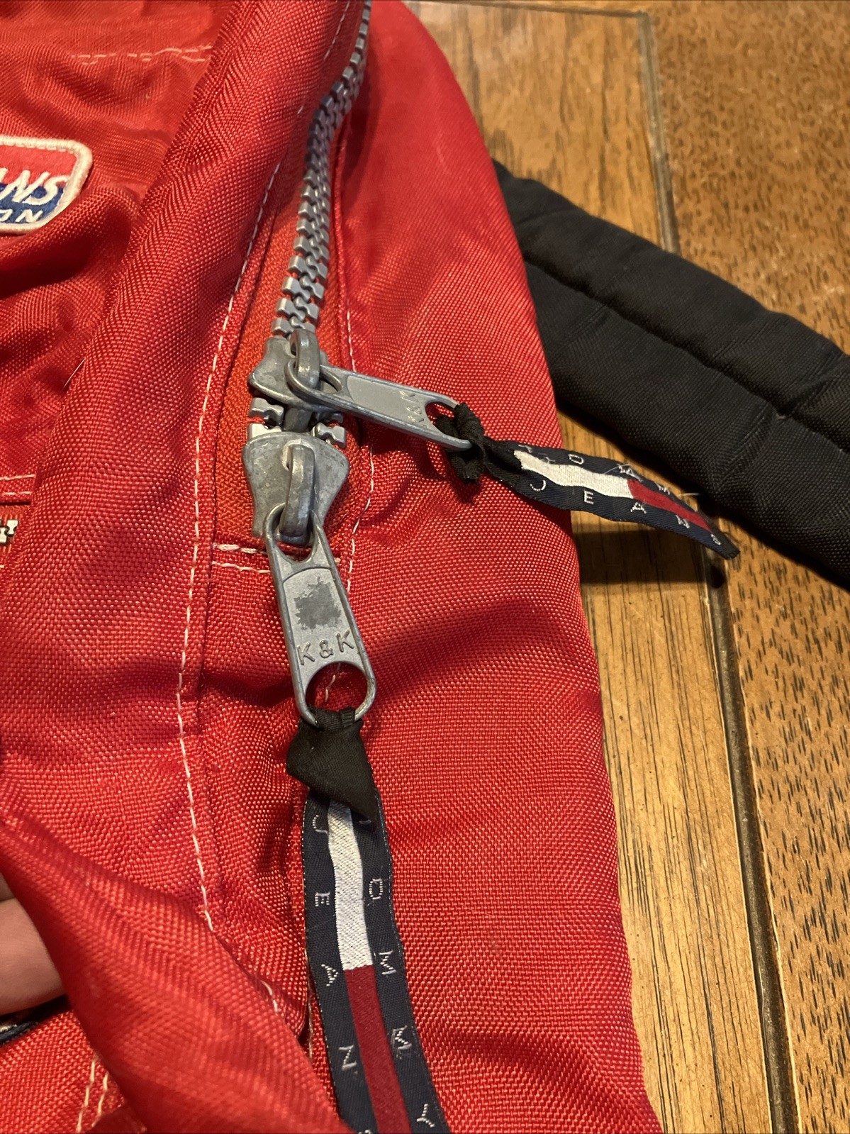 Tommy Hilfiger /  Tommy Jeans Sport Edition Since 1985 Back Pack Book Bag Rare image 4