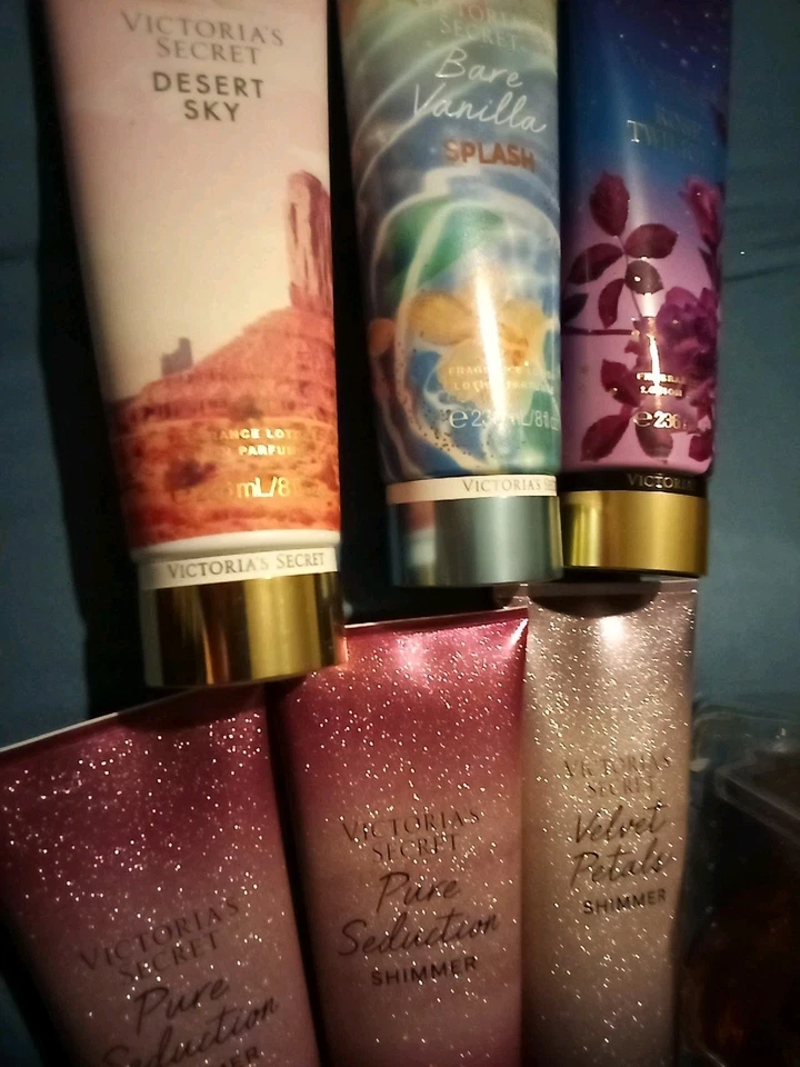 Victoria Secret Lote Seis Lociones Corporales 8 OZ Aromas Mixtos Variedad Mixta Foto 3 de 4