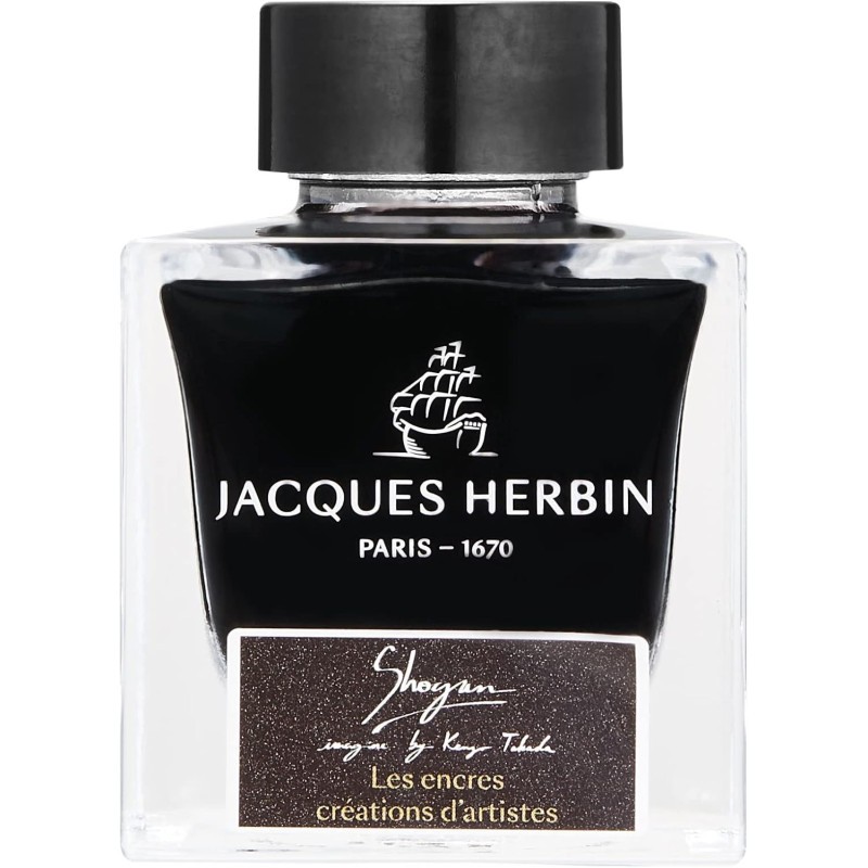 Encre calligraphie Herbin Shogun pour invitations de mariage et correspondance