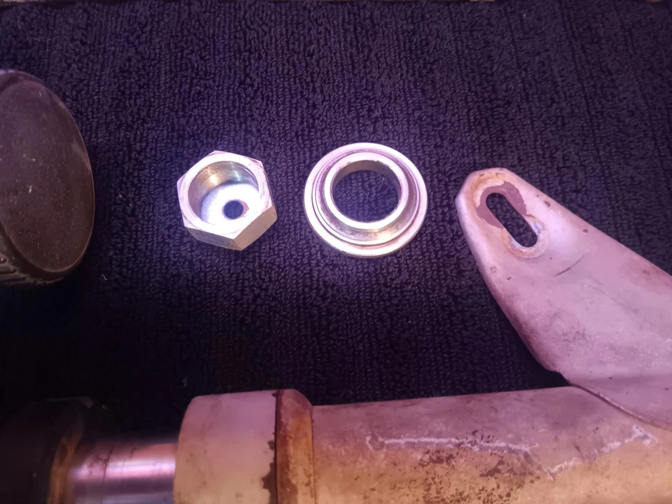 1965–1967 Ducati Sebring 350 передняя вилка в сборе с тройным деревом, осью и... - Изображение 4 из 4