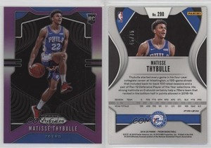 2019-20 Panini Prizm Rookie Purple Prizm /75 Matisse Thybulle #290 Rookie RC